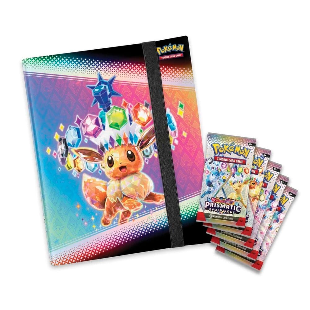 ⁦קלפי פוקימון - Prismatic Evolutions Binder Collection⁩ – תמונה ⁦4⁩