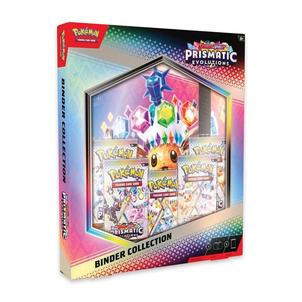 קלפי פוקימון - Prismatic Evolutions Binder Collection