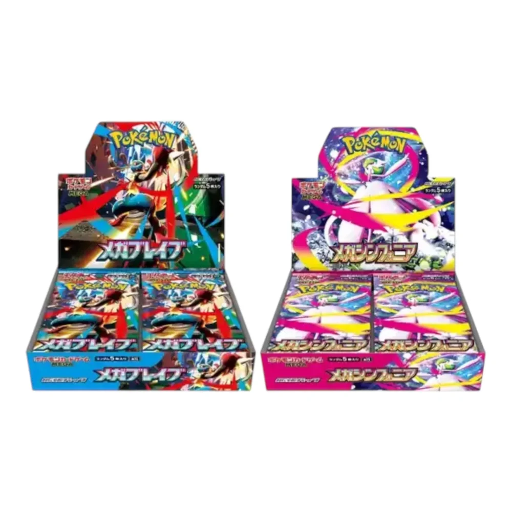Pokemon MEGA Expansion Pack Mega Brave Box MEGA Expansion Pack Mega Symphonia